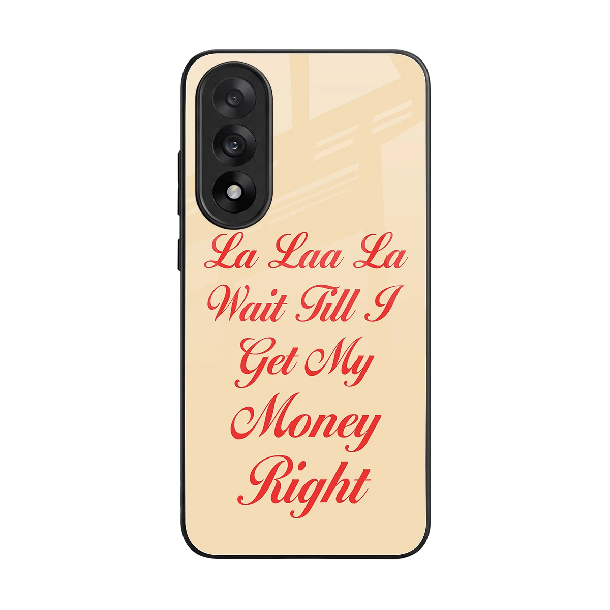 La Laa La back phone cover | glass case for oneplus nord 5