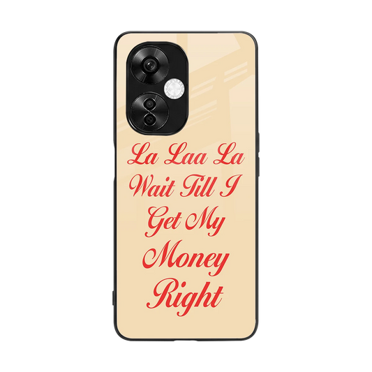 La Laa La back phone cover | glass case for oneplus nord ce 3 lite