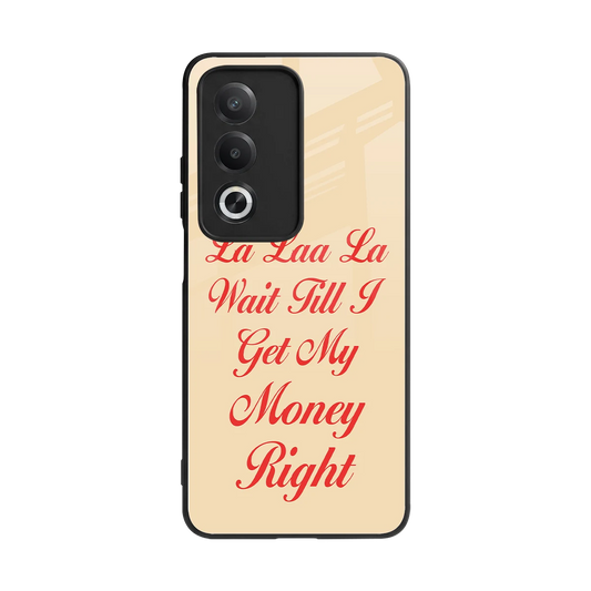 La Laa La back phone cover | glass case for oppo a3 pro