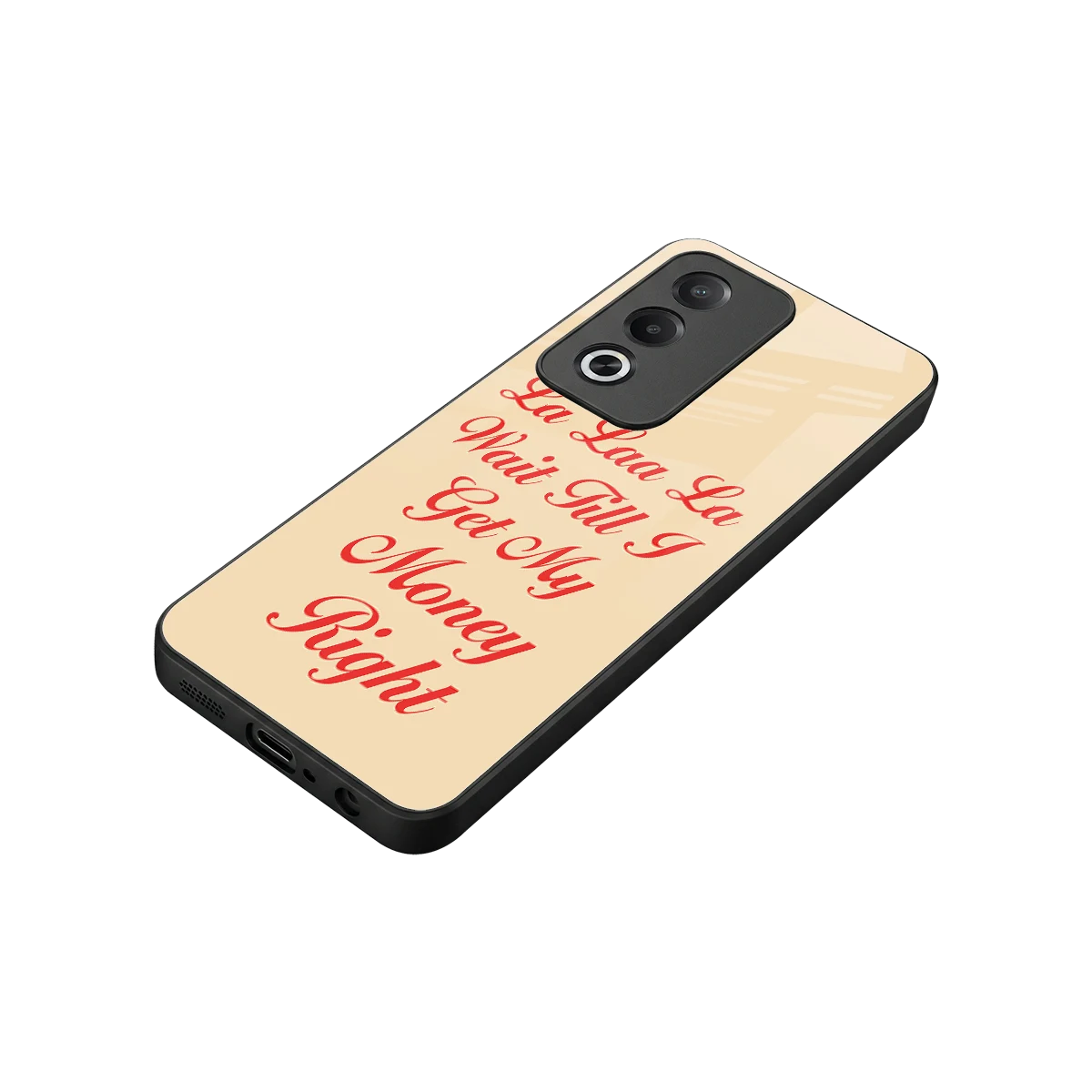 La Laa La stylish phone case for oppo a3 pro | glossy glass and slim fit
