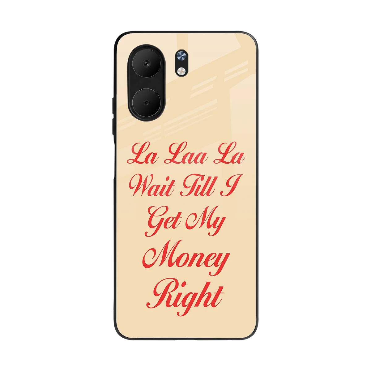 La Laa La back phone cover | glass case for oppo a5x 5g