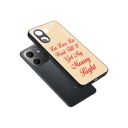 La Laa La sleek oppo a5x 5g cover with tempered glass back and TPU edges