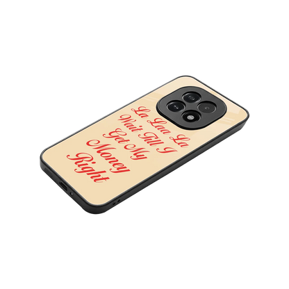 La Laa La stylish phone case for oppo f29 5g | glossy glass and slim fit