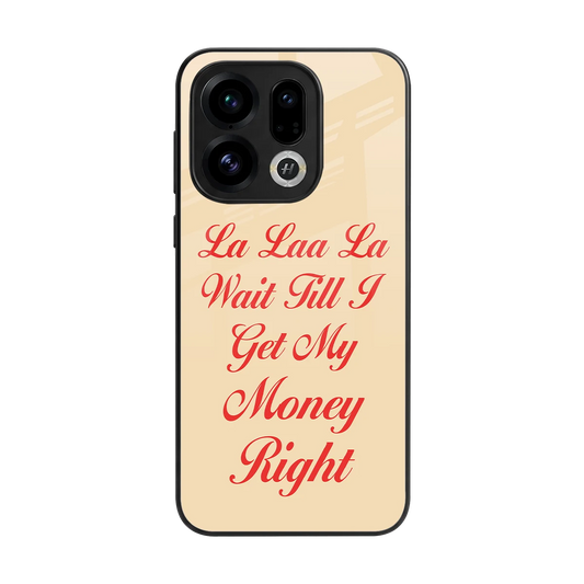 La Laa La back phone cover | glass case for oppo find x9