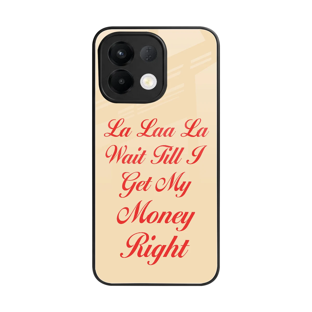 La Laa La back phone cover | glass case for oppo k13 5g
