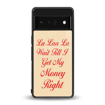 La Laa La back phone cover | glass case for google pixel 6 pro