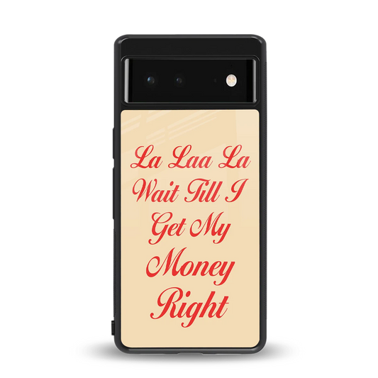 La Laa La back phone cover | glass case for google pixel 6