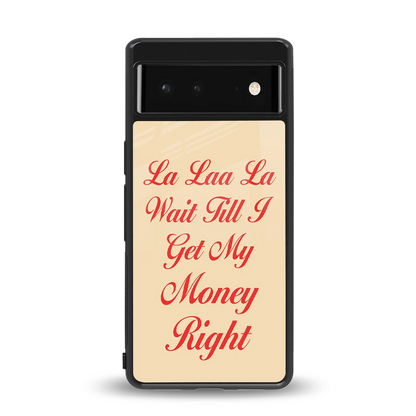La Laa La back phone cover | glass case for google pixel 6a