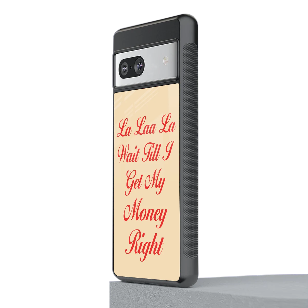 La Laa La stylish phone case for google pixel 7a | glossy glass and slim fit