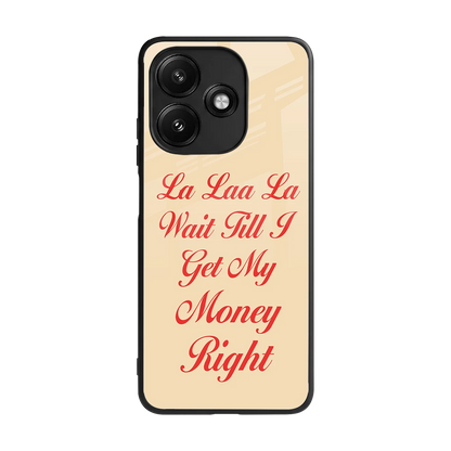 La Laa La back phone cover | glass case for redmi 12 5g
