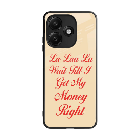 La Laa La back phone cover | glass case for redmi 12 5g
