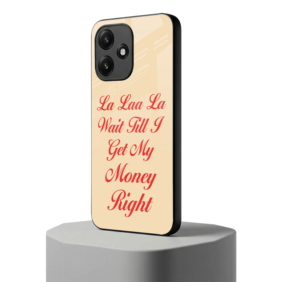 La Laa La redmi 12 5g mobile cover | shockproof glass phone case