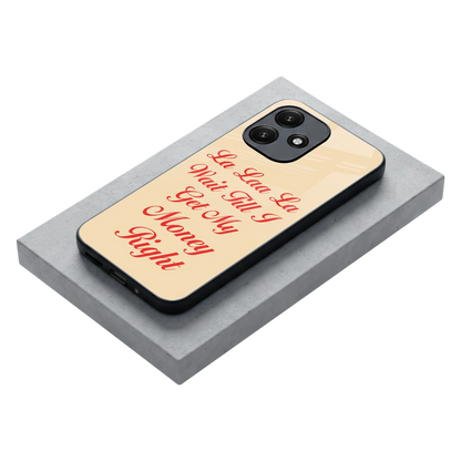 La Laa La stylish phone case for redmi 12 5g | glossy glass and slim fit