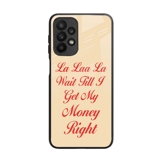 La Laa La back phone cover | glass case for samsung galaxy a23