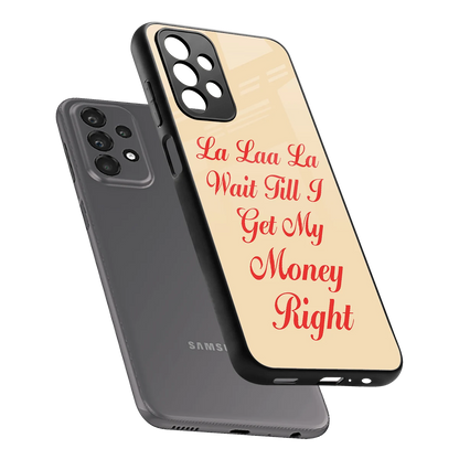 La Laa La sleek samsung galaxy a23 cover with tempered glass back and TPU edges