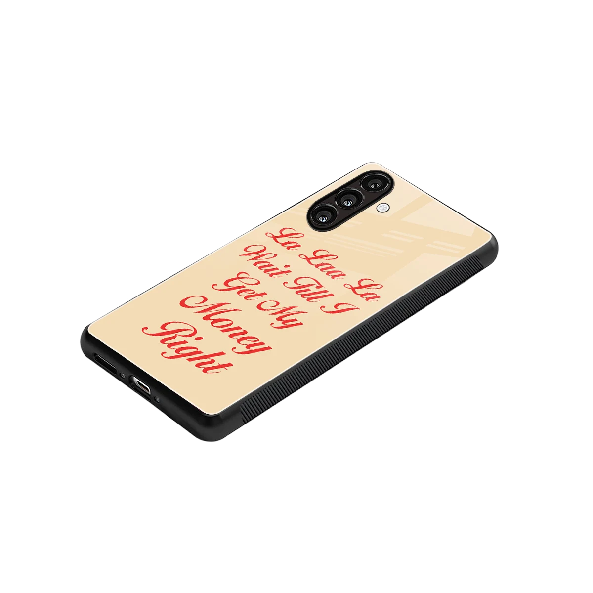 La Laa La stylish phone case for samsung galaxy m36 5g | glossy glass and slim fit