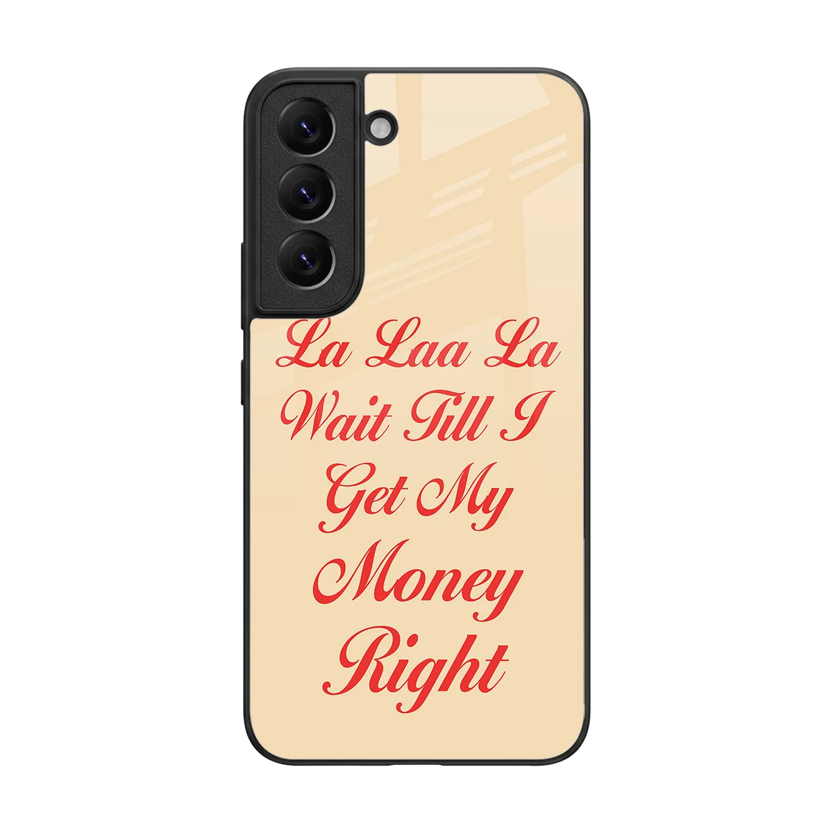 La Laa La back phone cover | glass case for samsung galaxy s22