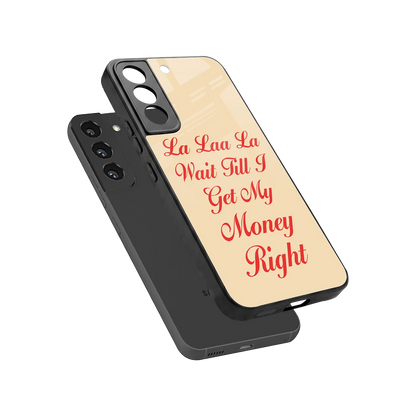 La Laa La sleek samsung galaxy s22 cover with tempered glass back and TPU edges