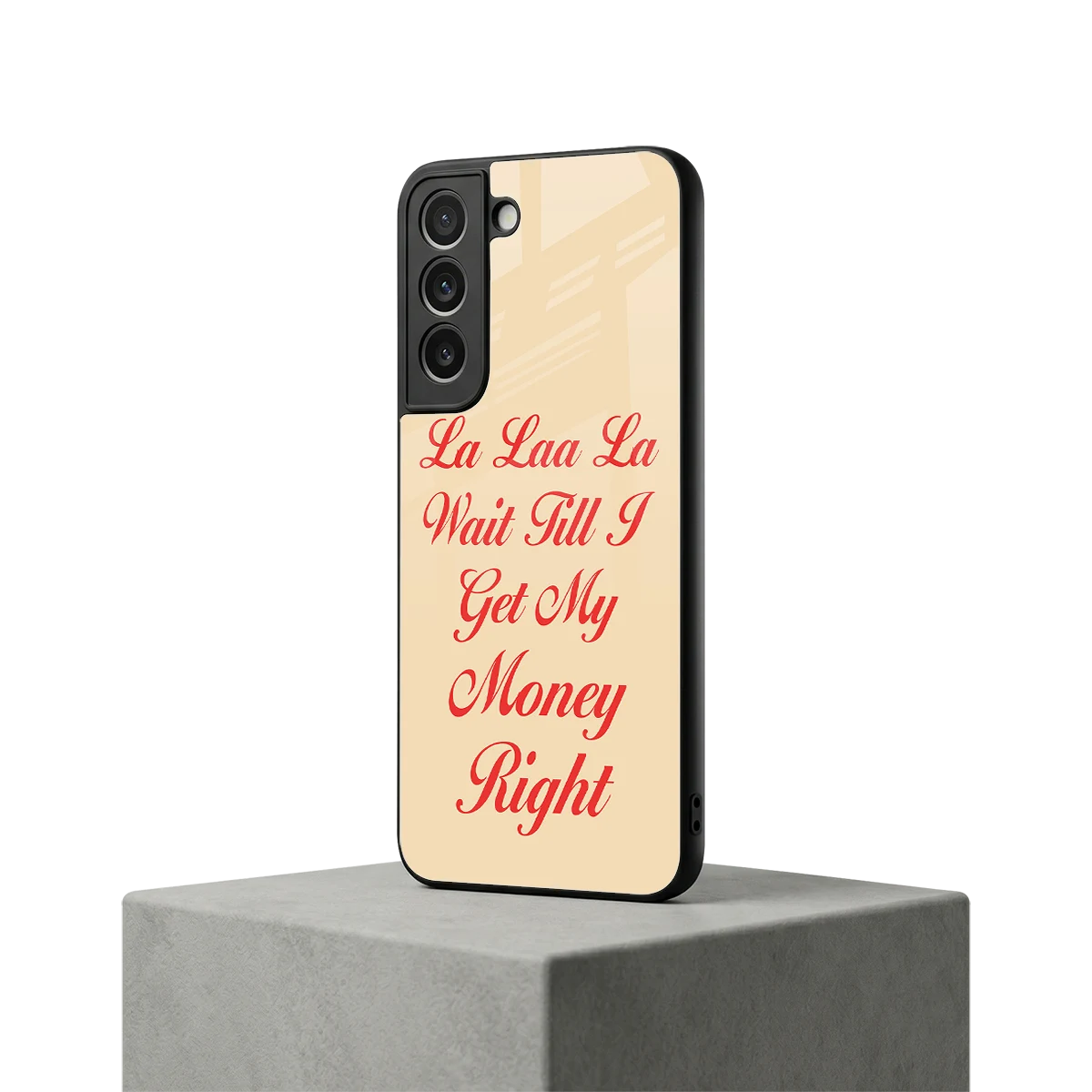 La Laa La samsung galaxy s22 mobile cover | shockproof glass phone case