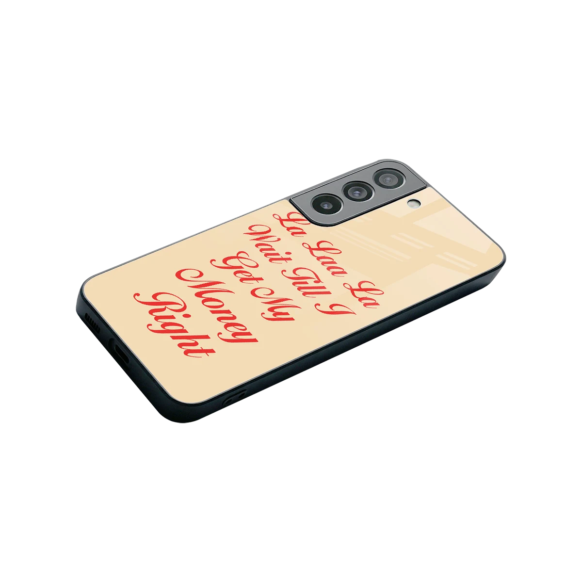 La Laa La stylish phone case for samsung galaxy s22 | glossy glass and slim fit