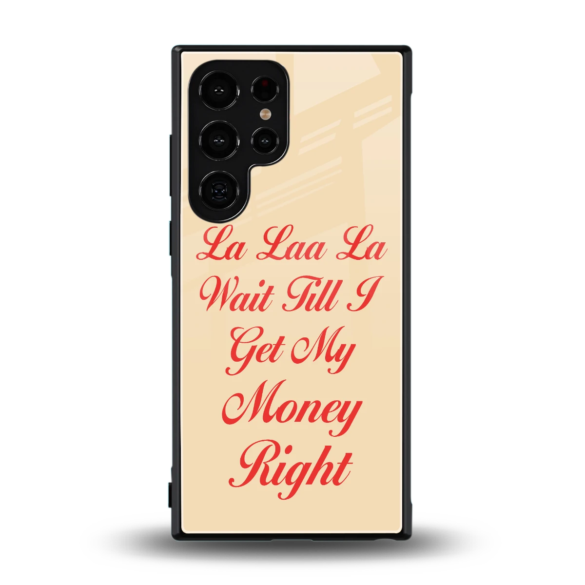 La Laa La back phone cover | glass case for samsung galaxy s24 ultra