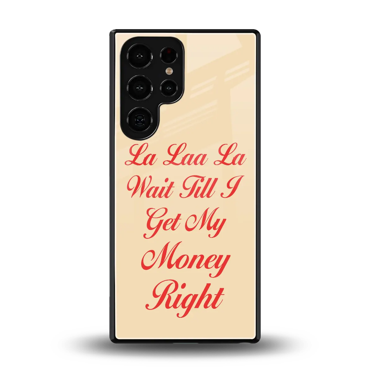 La Laa La back phone cover | glass case for samsung galaxy s25 ultra
