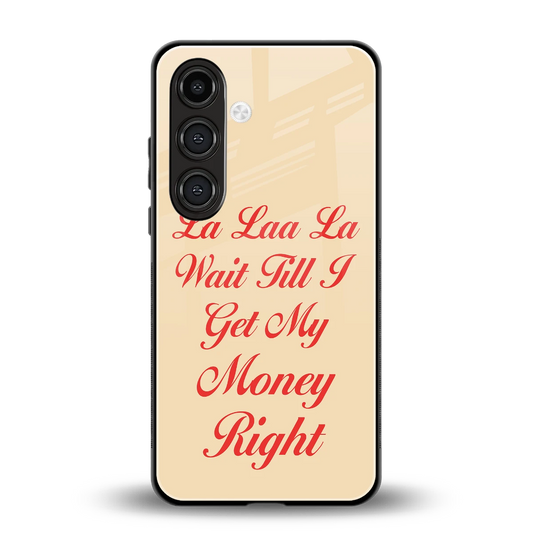 La Laa La back phone cover | glass case for samsung galaxy s25