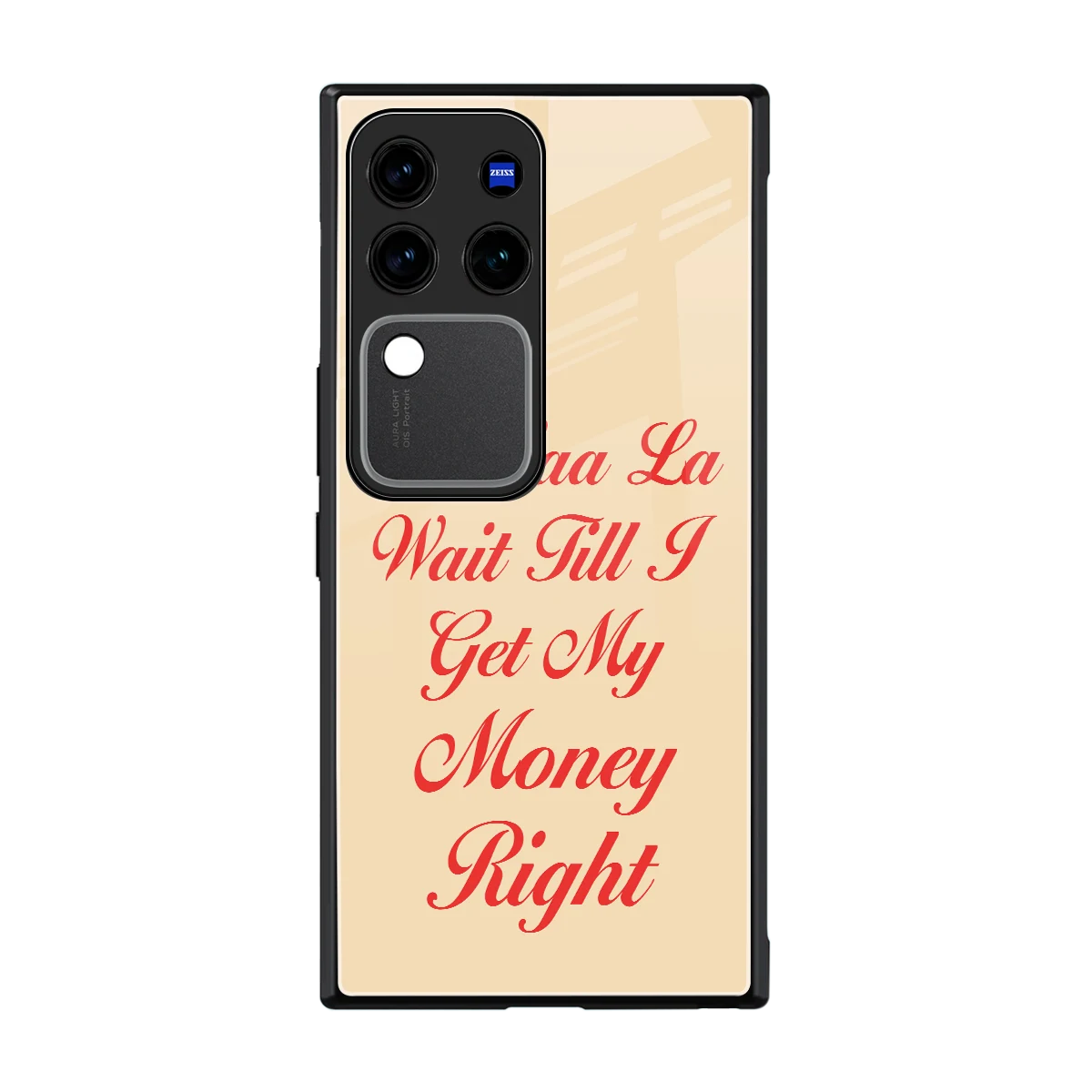 La Laa La back phone cover | glass case forvivo v30 pro