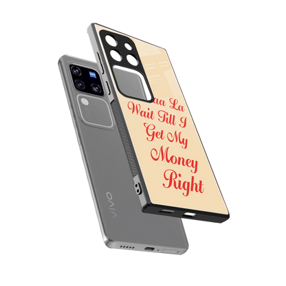 La Laa La sleekvivo v30 pro cover with tempered glass back and TPU edges