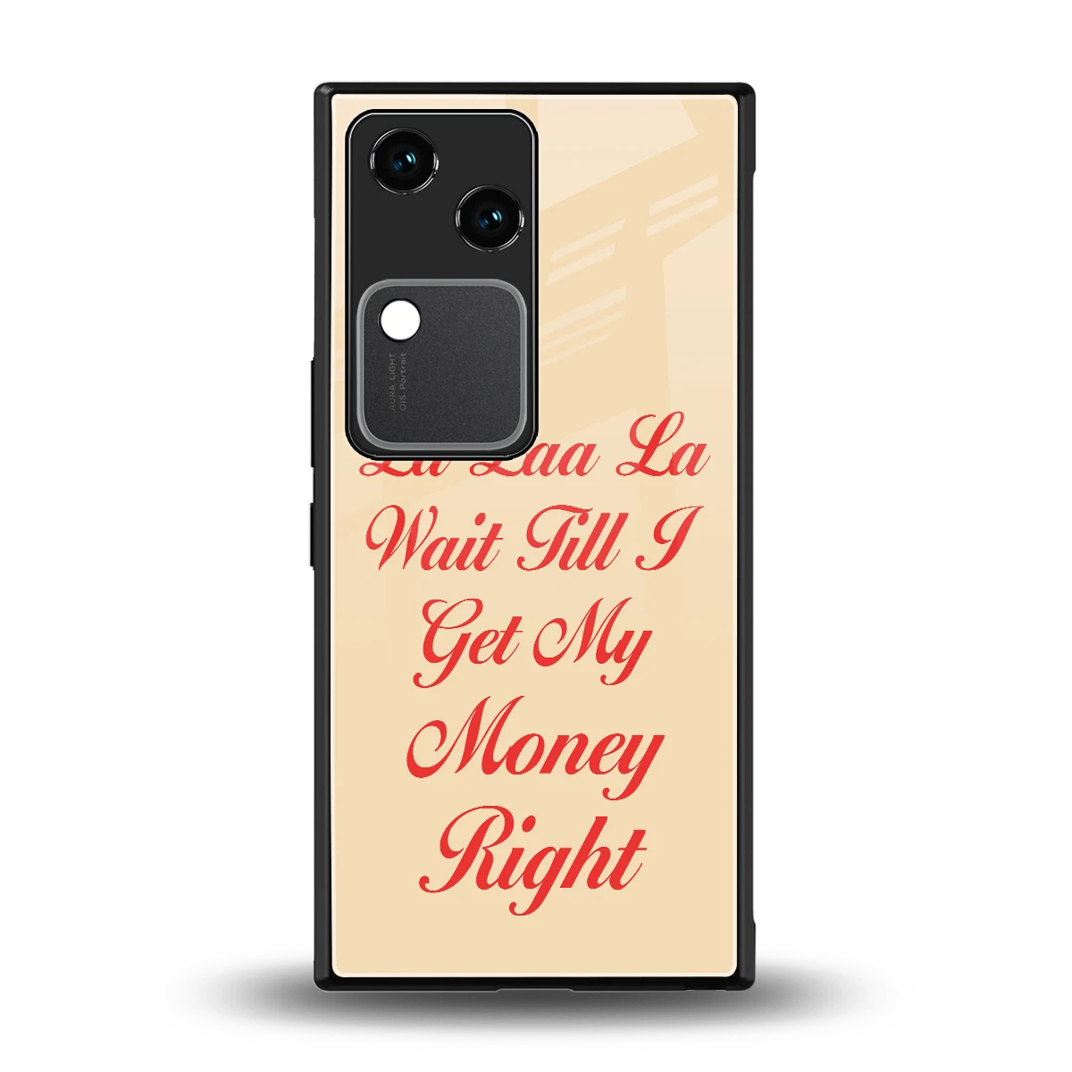 La Laa La back phone cover | glass case for vivo v30