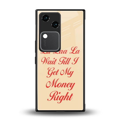 La Laa La back phone cover | glass case for vivo v30