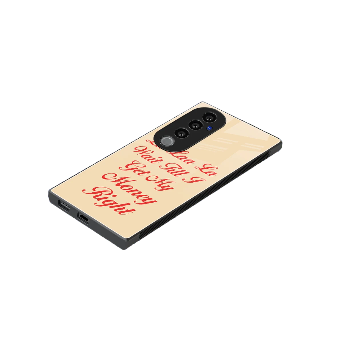 La Laa La stylish phone case for vivo v40 pro | glossy glass and slim fit
