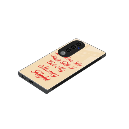La Laa La stylish phone case for vivo v40 pro | glossy glass and slim fit