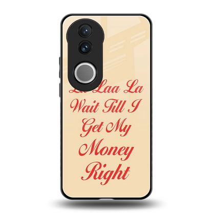 La Laa La back phone cover | glass case for vivo v50