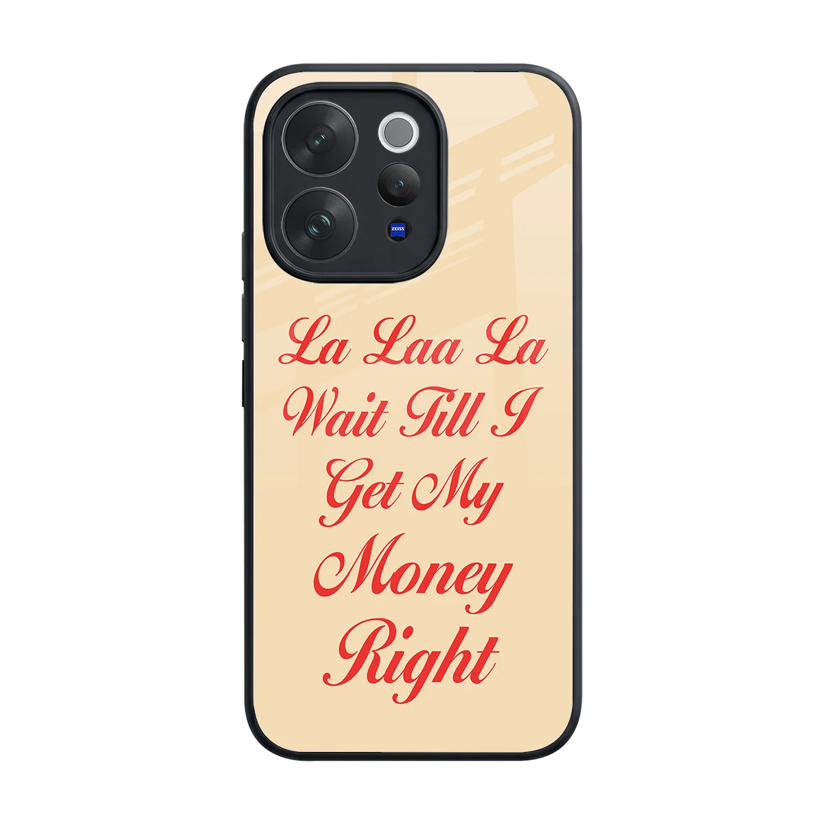 La Laa La back phone cover | glass case for vivo v70