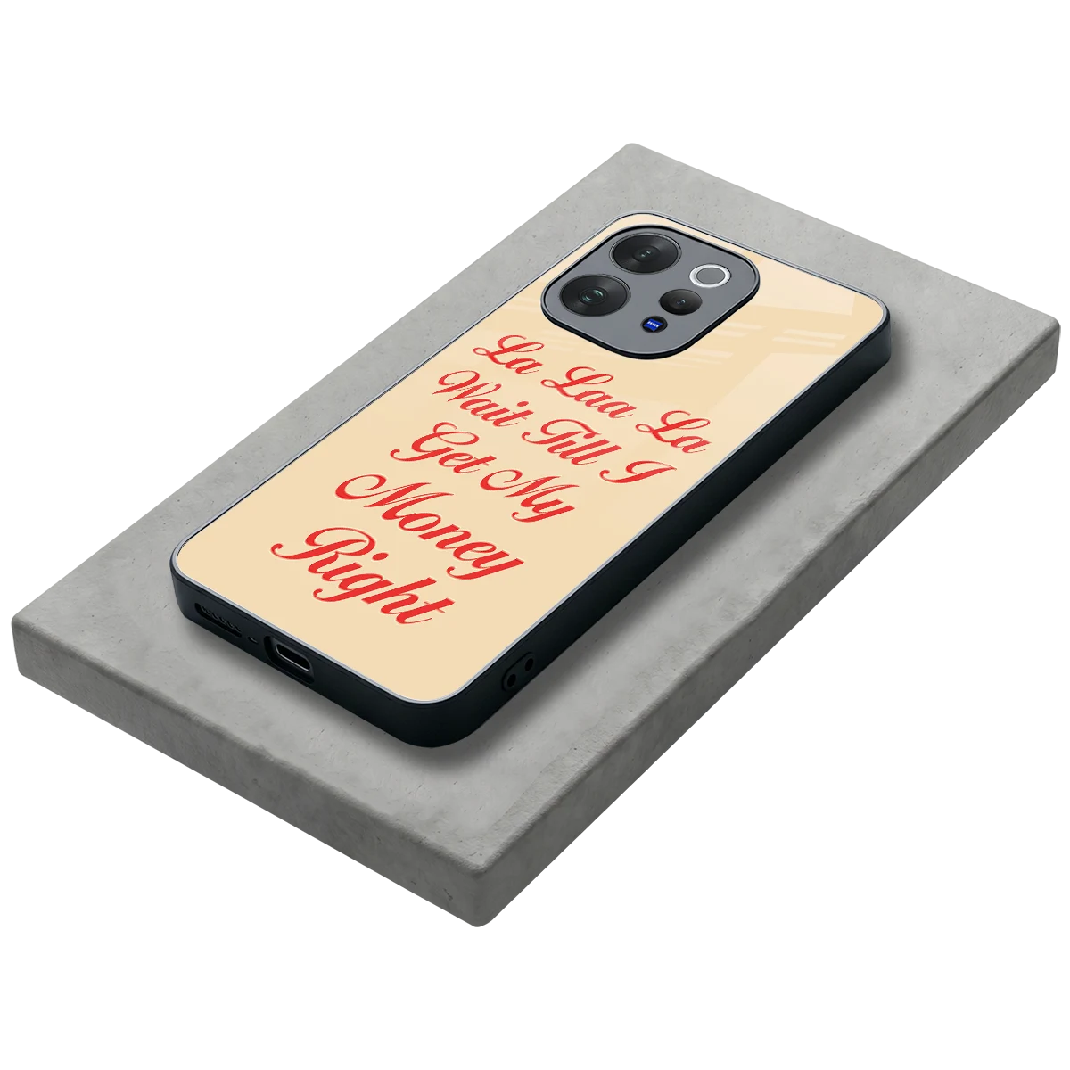La Laa La stylish phone case for vivo v70 elite | glossy glass and slim fit
