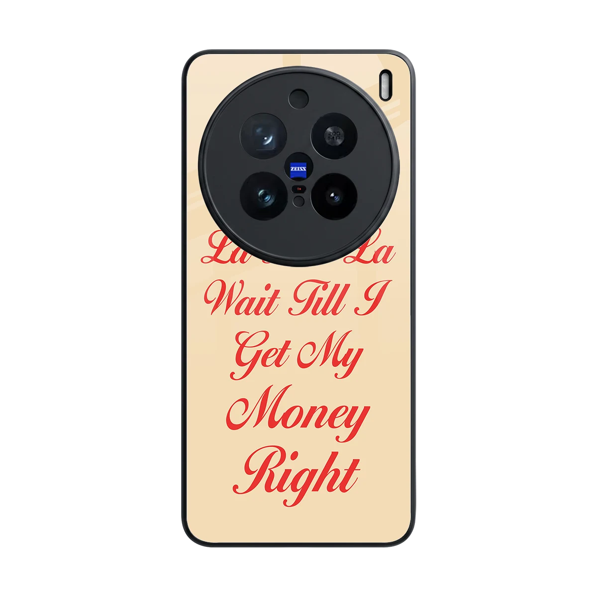 La Laa La back phone cover | glass case for vivo x200 pro
