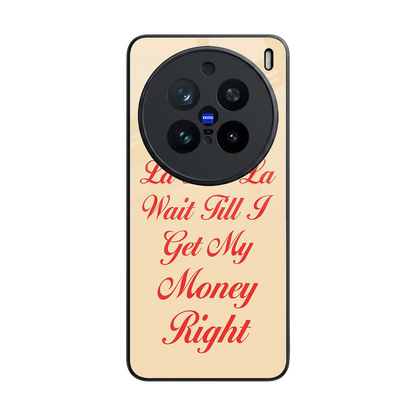 La Laa La back phone cover | glass case for vivo x200 pro
