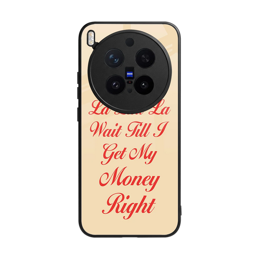 La Laa La back phone cover | glass case for vivo x300 pro