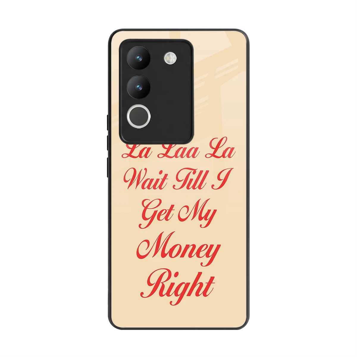 La Laa La back phone cover | glass case for vivo y200 5g