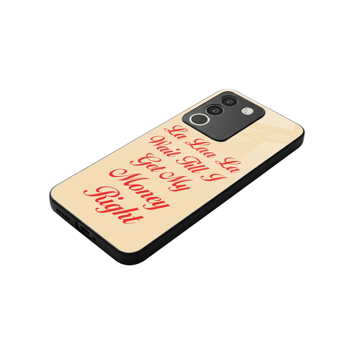 La Laa La stylish phone case for vivo y200 5g | glossy glass and slim fit