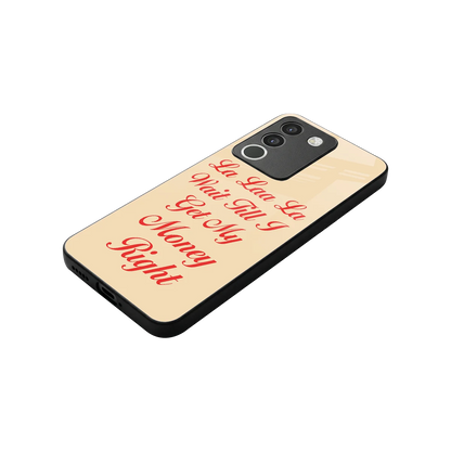 La Laa La stylish phone case for vivo y200 5g | glossy glass and slim fit