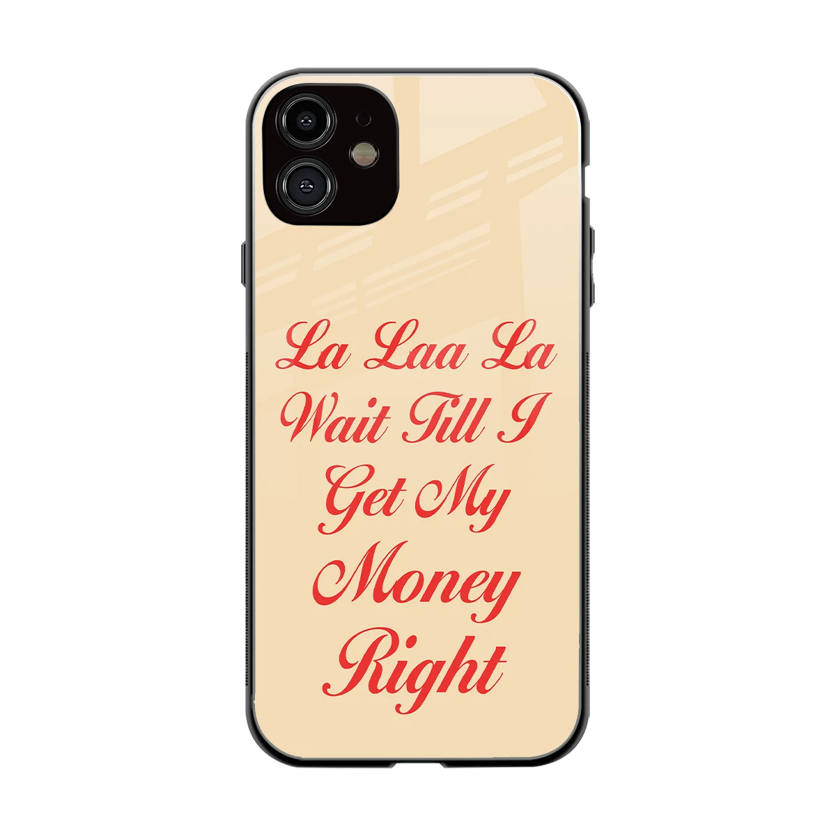 La Laa La back phone cover | glass case for iphone 11