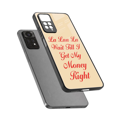 La Laa La sleek redmi note 11 pro cover with tempered glass back and TPU edges