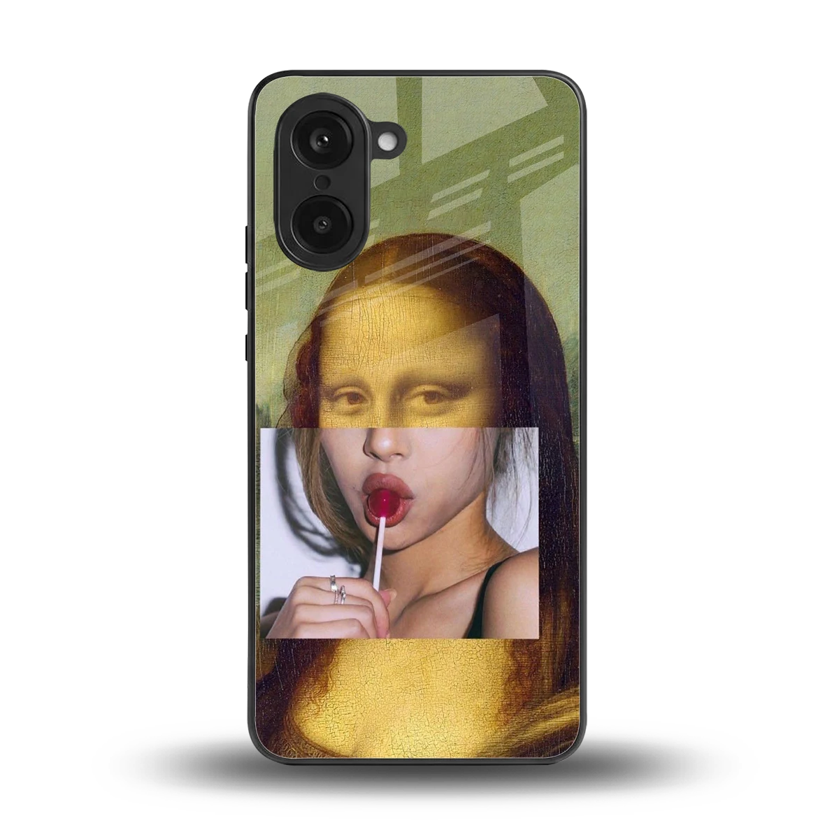 La Mona Lisa back phone cover | glass case for oneplus nord ce5 5g
