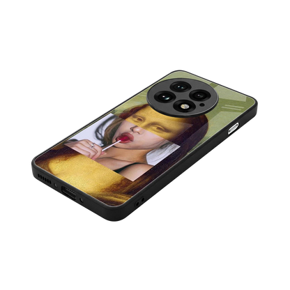 La Mona Lisa stylish phone case for oneplus 13 | glossy glass and slim fit