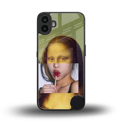 La Mona Lisa back phone cover | glass case for cmf nothing phone 1