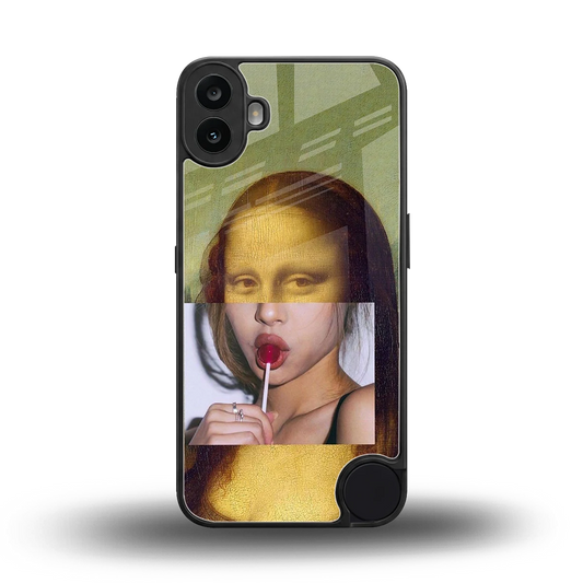 La Mona Lisa back phone cover | glass case for cmf nothing phone 1