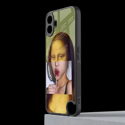 La Mona Lisa cmf nothing phone 1 mobile cover | shockproof glass phone case