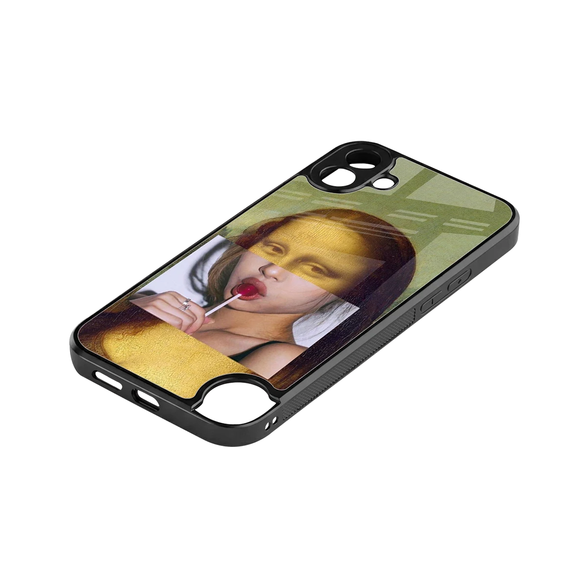 La Mona Lisa stylish phone case for cmf nothing phone 1 | glossy glass and slim fit